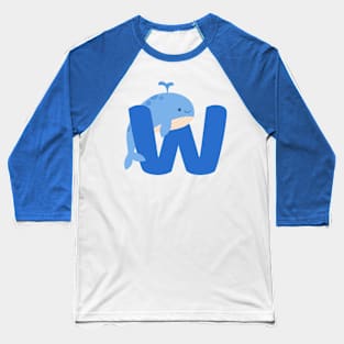 Animal alphabet W Baseball T-Shirt